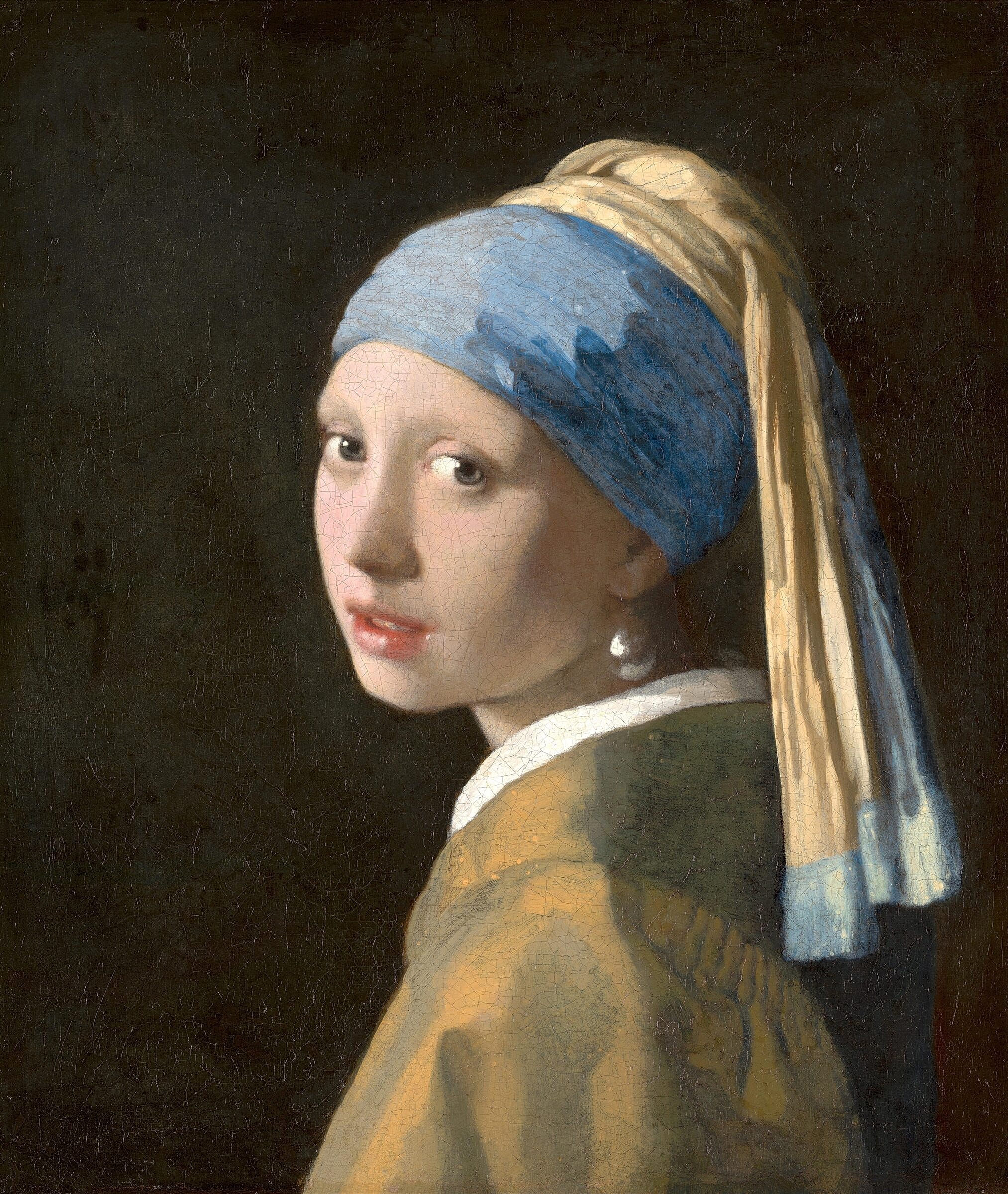 Girl with a pearl earring painting by Vermeer